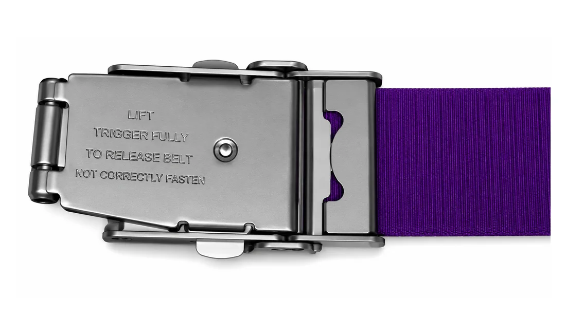 The clasp clamped shut on the band